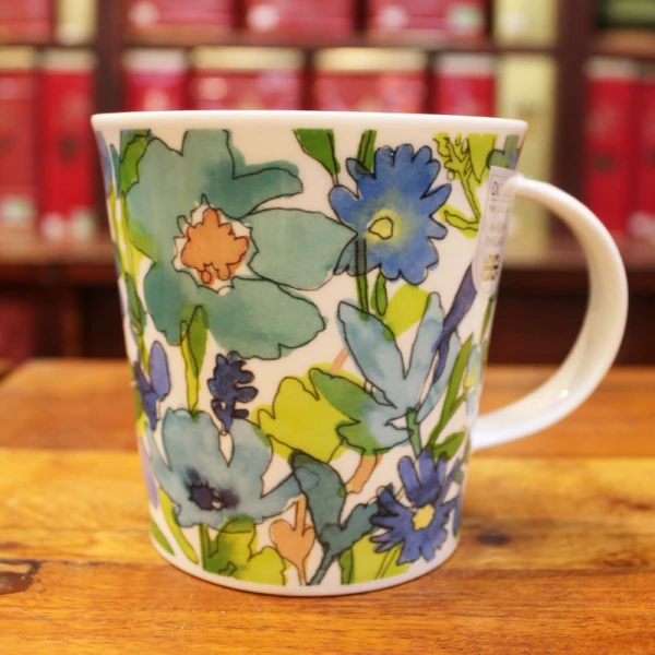 Mug Dunoon Aquarelle Blue - Compagnie Anglaise des Thés