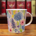 Mug Dunoon  Jardin Fleuri Bleu- Compagnie Anglaise des Thés