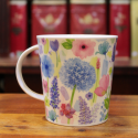 Mug Dunoon  Jardin Fleuri Bleu- Compagnie Anglaise des Thés