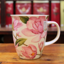 Mug Dunoon Magnolias Rose Clair - Compagnie Anglaise des Thés