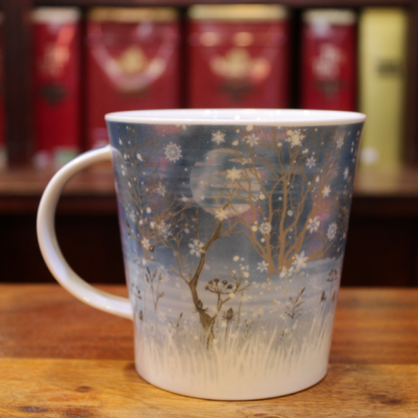 Mug Dunoon Rouge-gorge hiver - Compagnie Anglaise des Thés