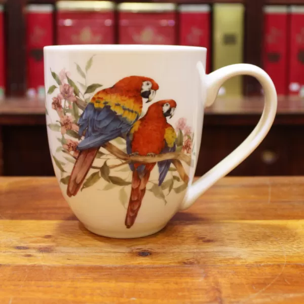 Mug Maxi Ara rouge - Compagnie Anglaise des Thés