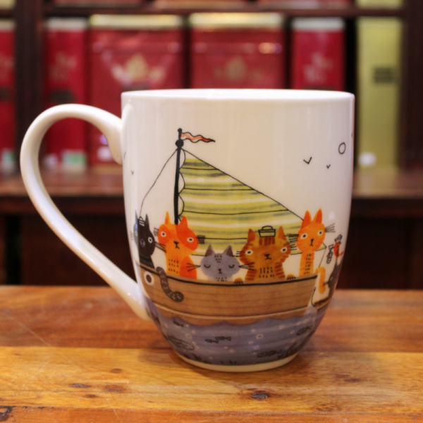 Mug Maxi Chats Bateau - Compagnie Anglaise des Thés