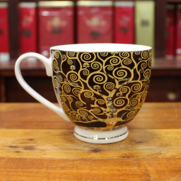Mug à pied Klimt Arbre de vie - Compagnie Anglaise des Thés