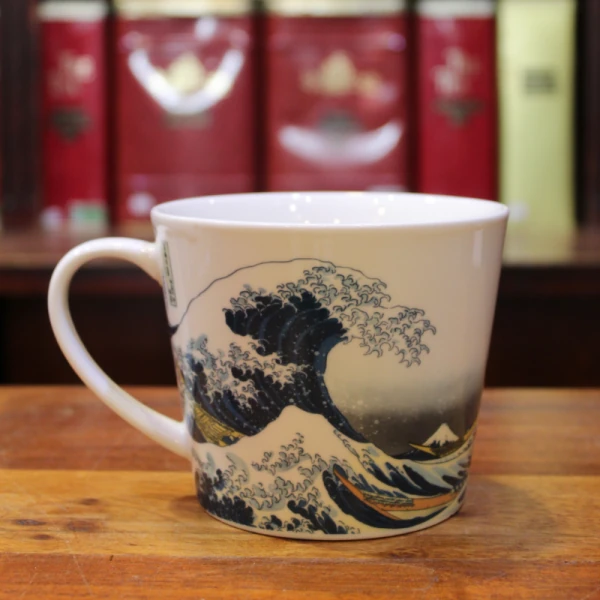Grand Mug Insolence Vague Hokusai 50cl - Compagnie Anglaise des Thés