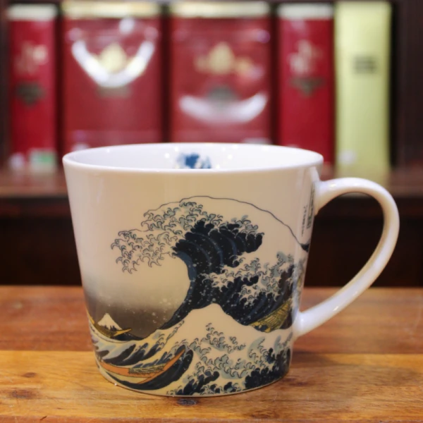 Grand Mug Insolence Vague Hokusai 50cl - Compagnie Anglaise des Thés