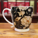 Mug Élégance Roses Anglaises Noires - Compagnie Anglaise des Thés