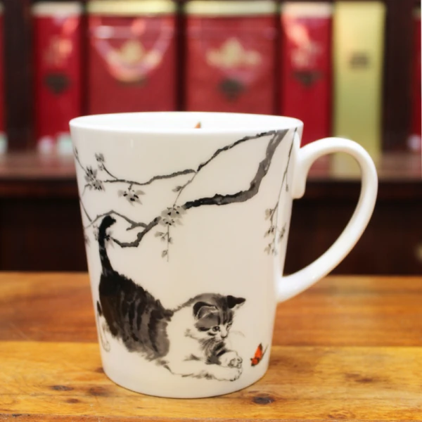 Mug Chaton Papillons - Compagnie Anglaise des Thés