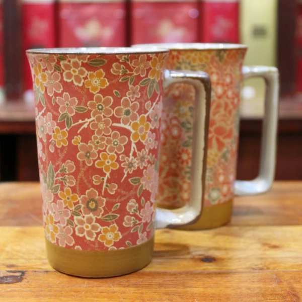 Mug Japonais Fleurs - Compagnie Anglaise des Thés
