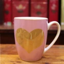 Mug Rose Coeur Or - Compagnie Anglaise des Thés