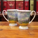 Coffret Mugs Champs de Blé Van Gogh 32cl - Compagnie Anglaise des Thés