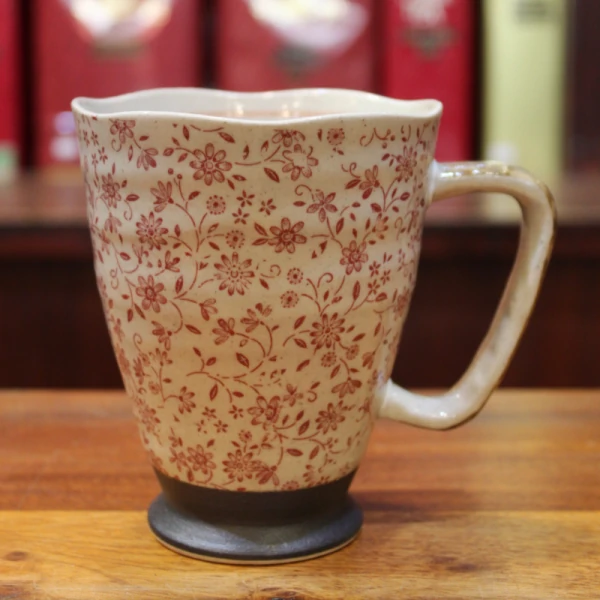 Mug Japonais Tsubaki rose - Compagnie Anglaise des Thés