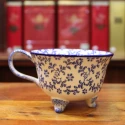 Mug à pieds Bleu - Compagnie Anglaise des Thés