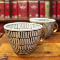 Mug Céramique Noir et Blanc - Compagnie Anglaise des Thés