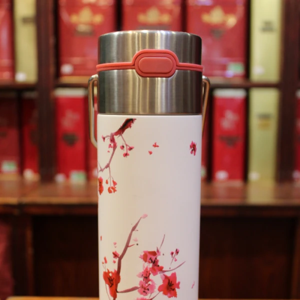 Thermos fleurs de cerisier - Compagnie Anglaise des Thés