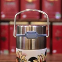 Thermos Fleurs blanches 50cl - Compagnie Anglaise des Thés
