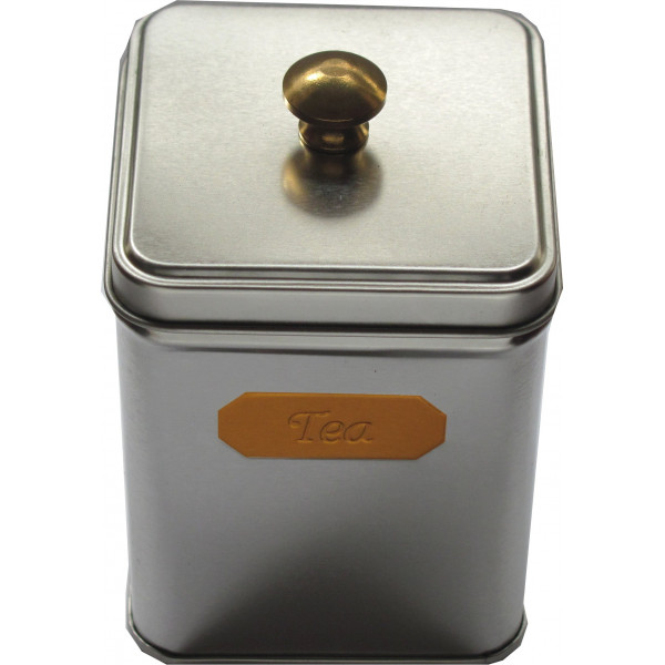 Boîte Tea Argentée - Compagnie Anglaise des Thés