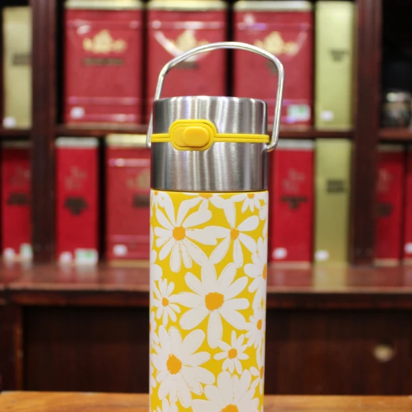Thermos Marguerite jaune 50cl - Compagnie Anglaise des Thés