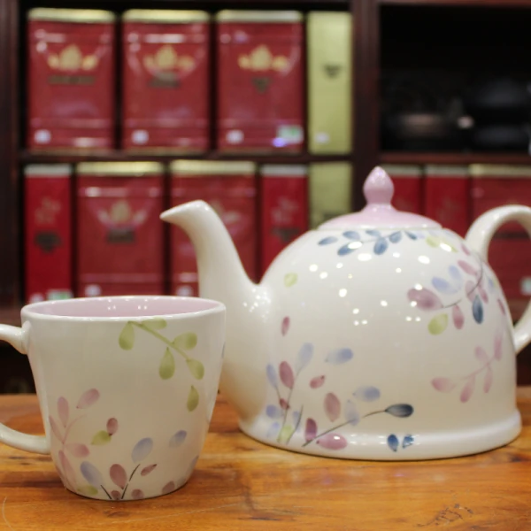 Mug Feuilles colorées - Compagnie Anglaise des Thés