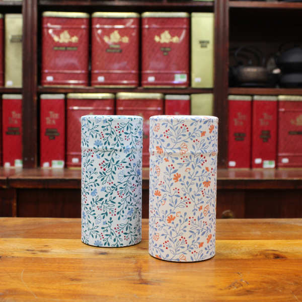 Boîte Japonaise fleurs colorées - Compagnie Anglaise des Thés