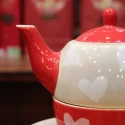 Théière Solitaire Cœur - Compagnie Anglaise des Thés