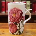 Tisanière Pivoine Rose Clair - Compagnie Anglaise des Thés