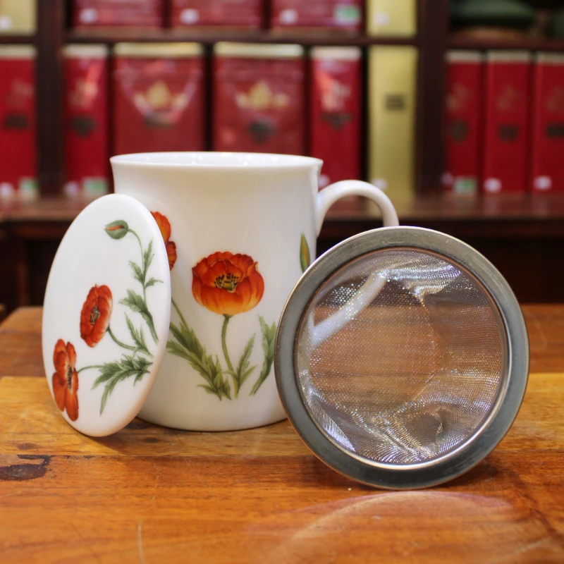 Tisanière Coquelicot - Compagnie Anglaise des Thés