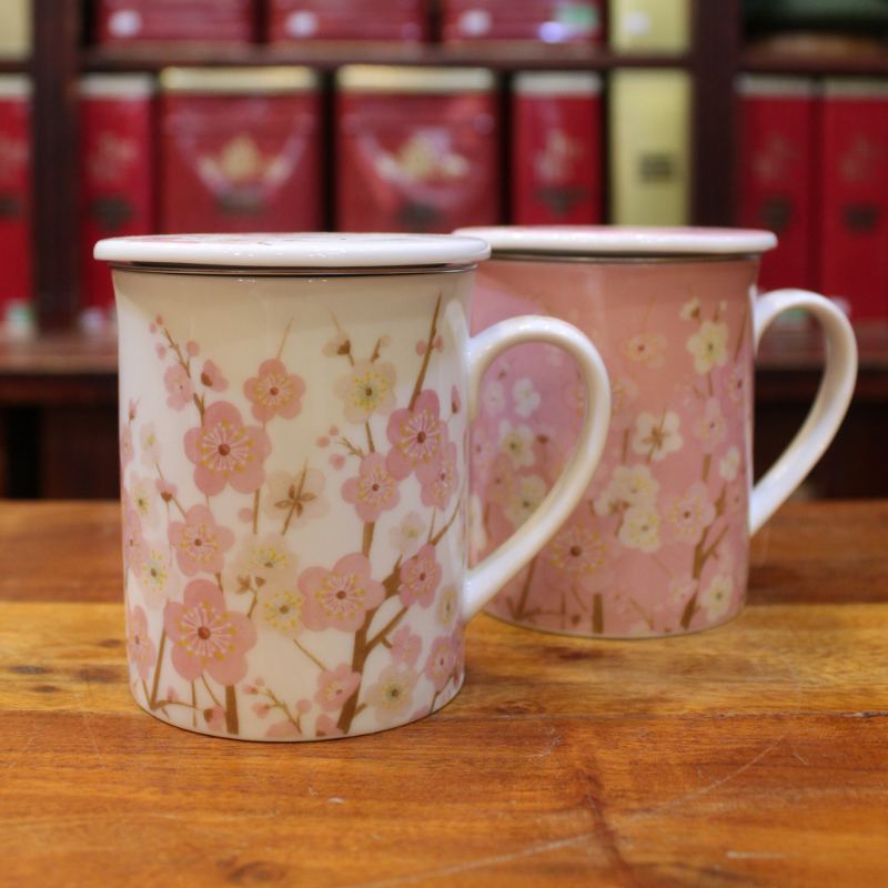 Tisanière Cherry Blossom - Compagnie Anglaise des Thés