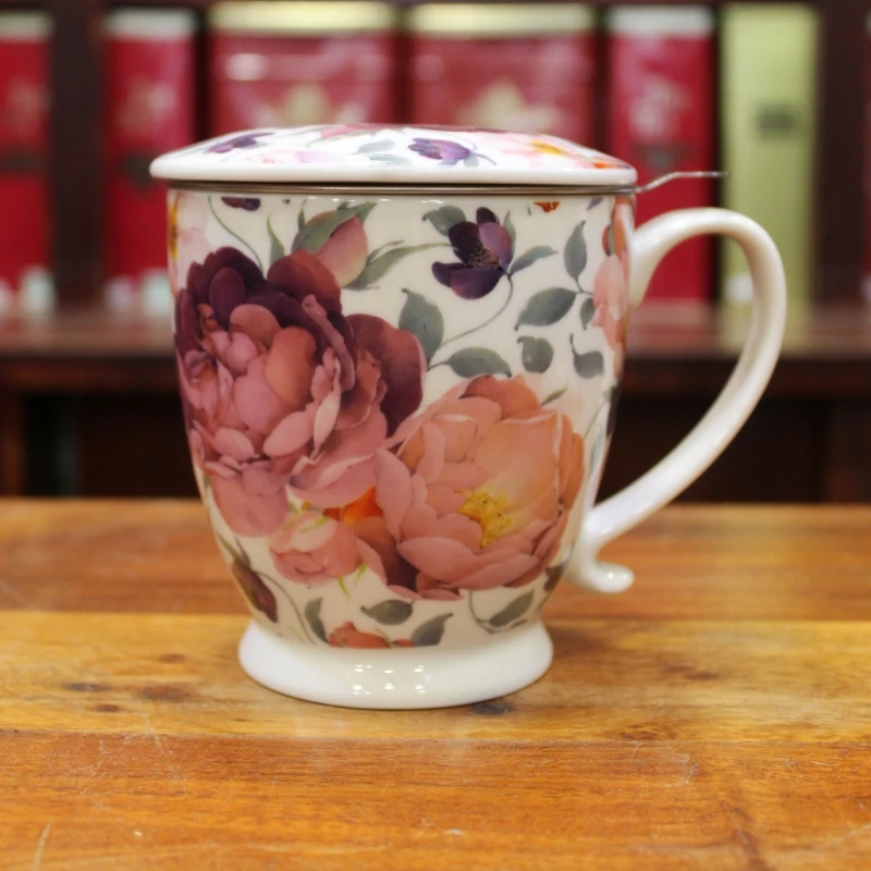 Tisanière Roses Anglaises - Compagnie des Anglaise des Thés