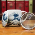 Tisanière Volupte Vague Hokusai - Compagnie Anglaise des Thés