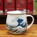 Tisanière Volupte Vague Hokusai - Compagnie Anglaise des Thés