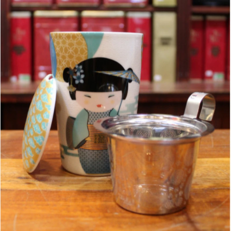 Tisanière Geisha bleue - Compagnie Anglaise des Thés