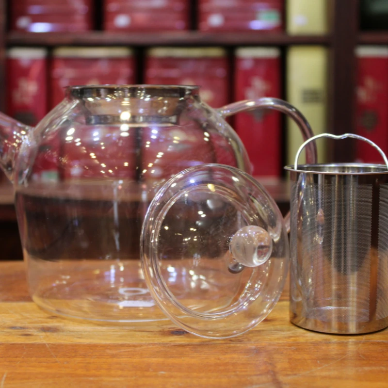 Théière en Verre 1,2l - Compagnie Anglaise des Thés