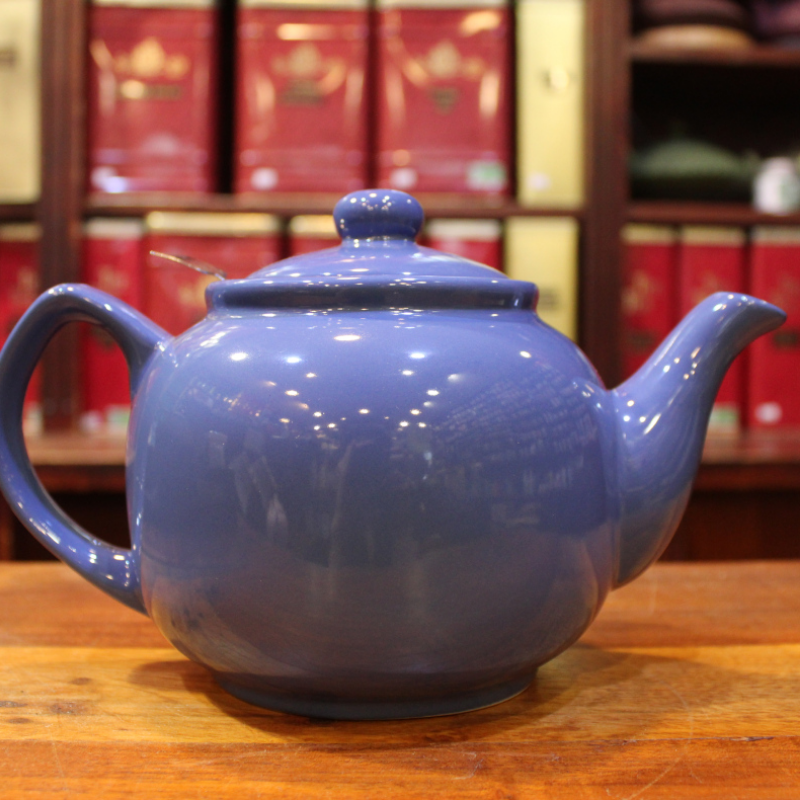 Théière Bleu Vif 1,2l - Compagnie Anglaise des Thés