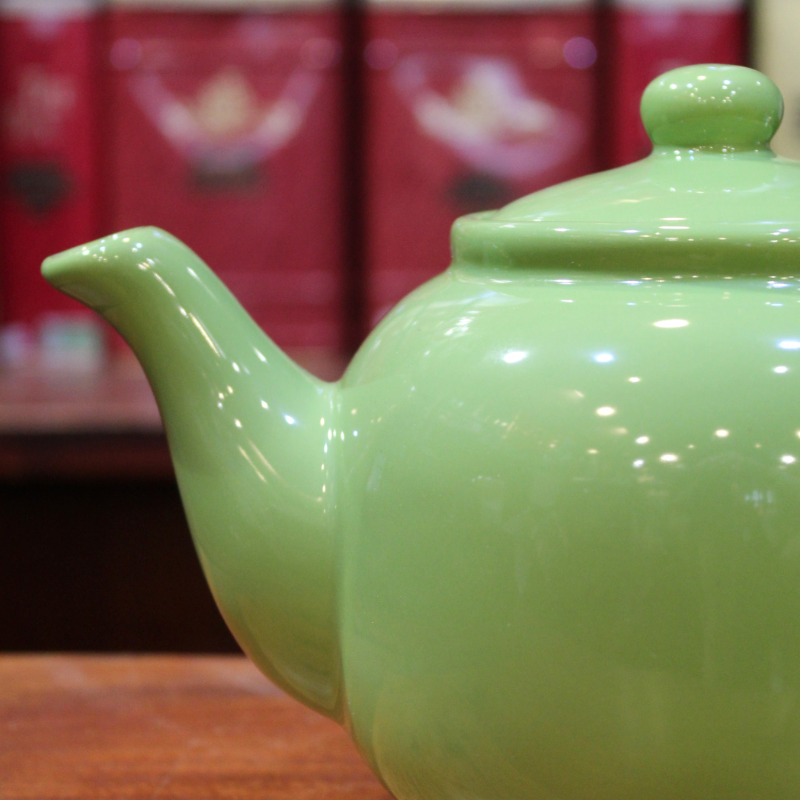 Théière Vert Vif 1,2l - Compagnie Anglaise des Thés