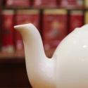 Théière blanche 1L - Compagnie Anglaise des Thés