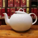 Théière blanche 1L - Compagnie Anglaise des Thés