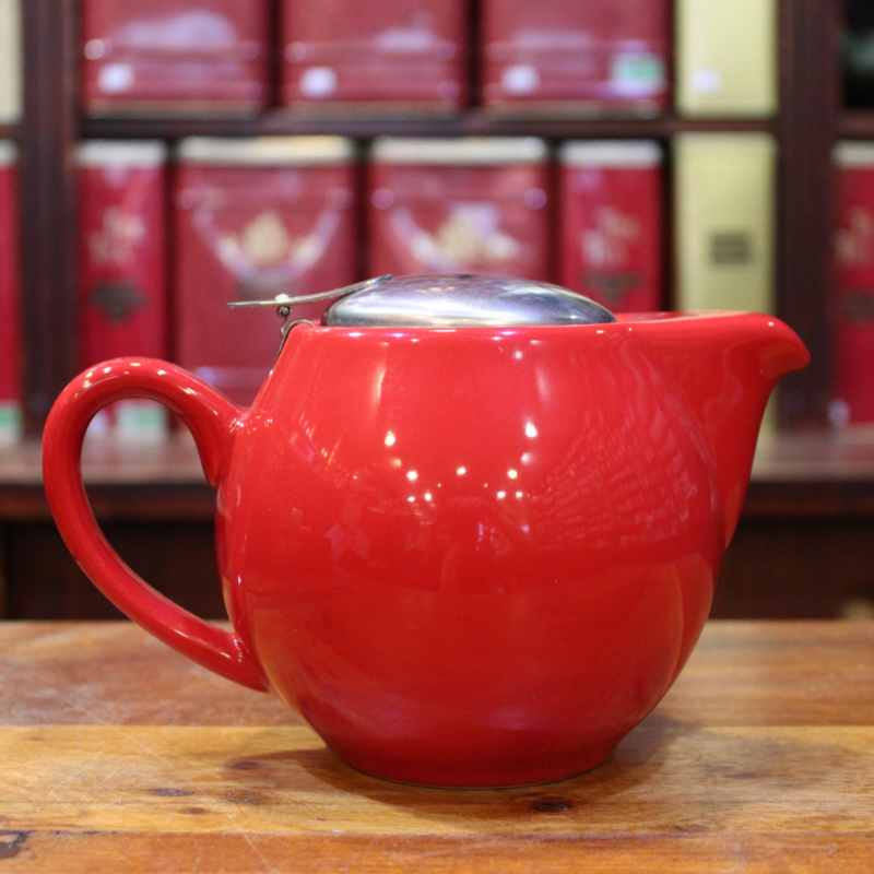 Théière Rouge Vif 0.5L - Compagnie Anglaise des Thés