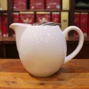 Théière Blanche Vif 0,9 L - Compagnie Anglaise des Thés