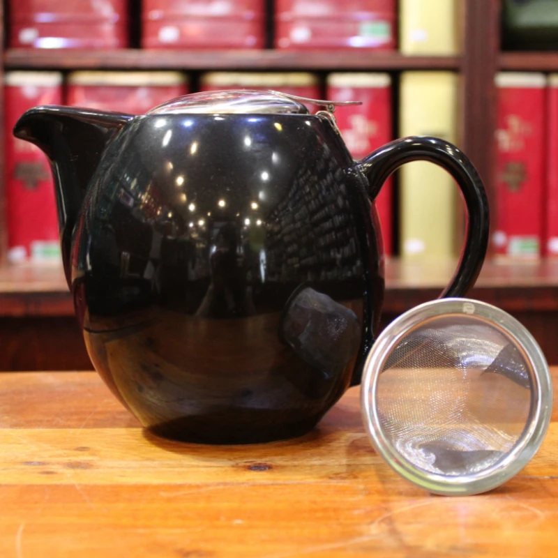 Théière Noir Vif 0,9 L - Compagnie Anglaise des Thes