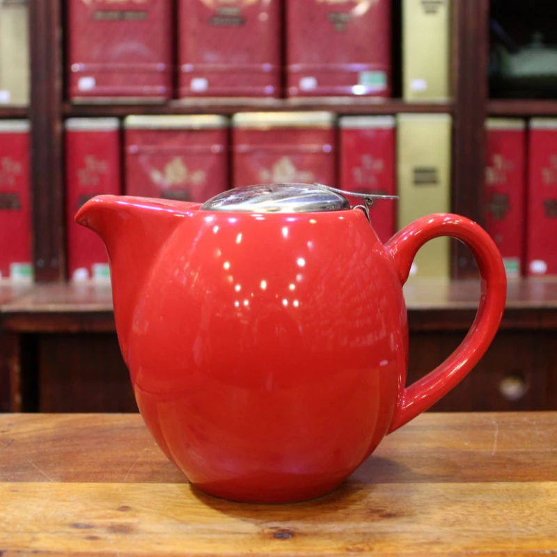 Théière Rouge Vif 0,9 L - Compagnie Anglaise des Thes