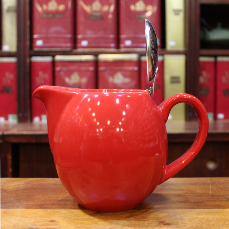 Théière Rouge Vif 0,9 L - Compagnie Anglaise des Thes