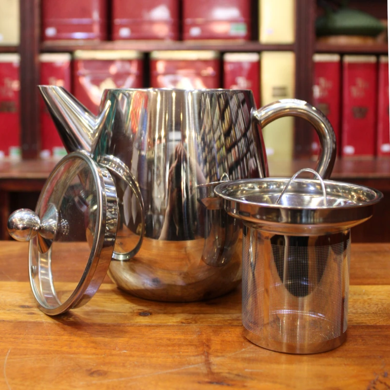 Théière Adagio Inox 1.1L - Compagnie Anglaise des Thés