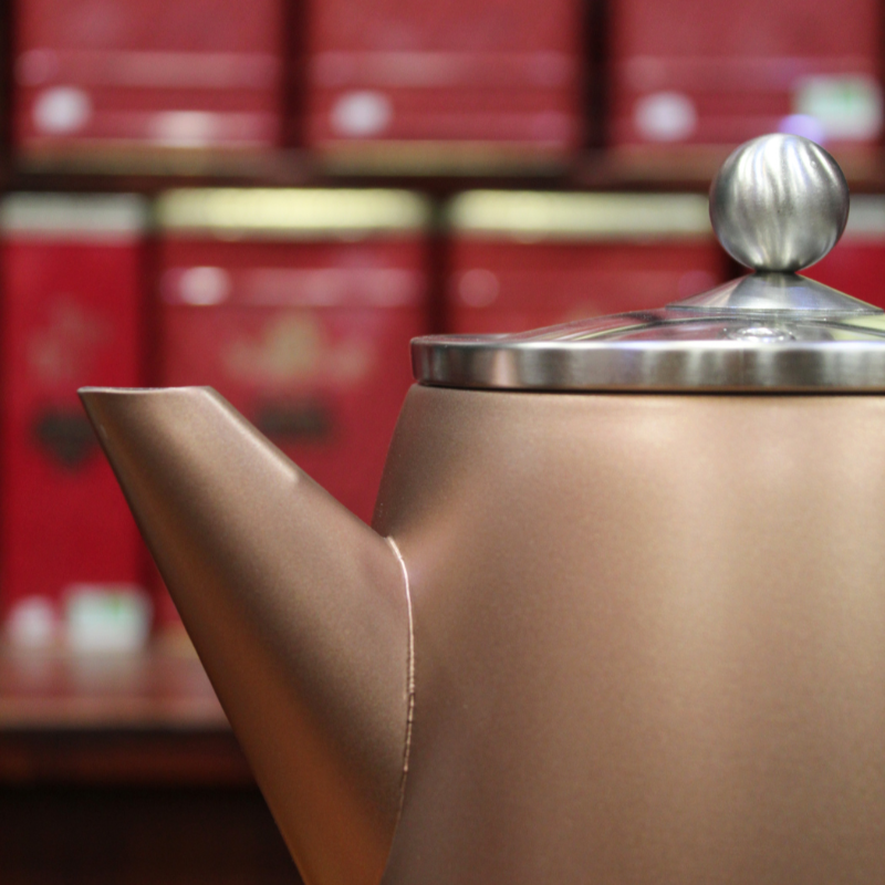 Théière Adagio Rouille 1.1L - Compagnie Anglaise des Thés