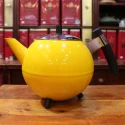 Théière Ronde Jaune 1,2l - Compagnie Anglaise des Thés