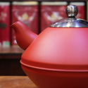 Théière Rouge Mat 1,4L - Compagnie Anglaise des Thés