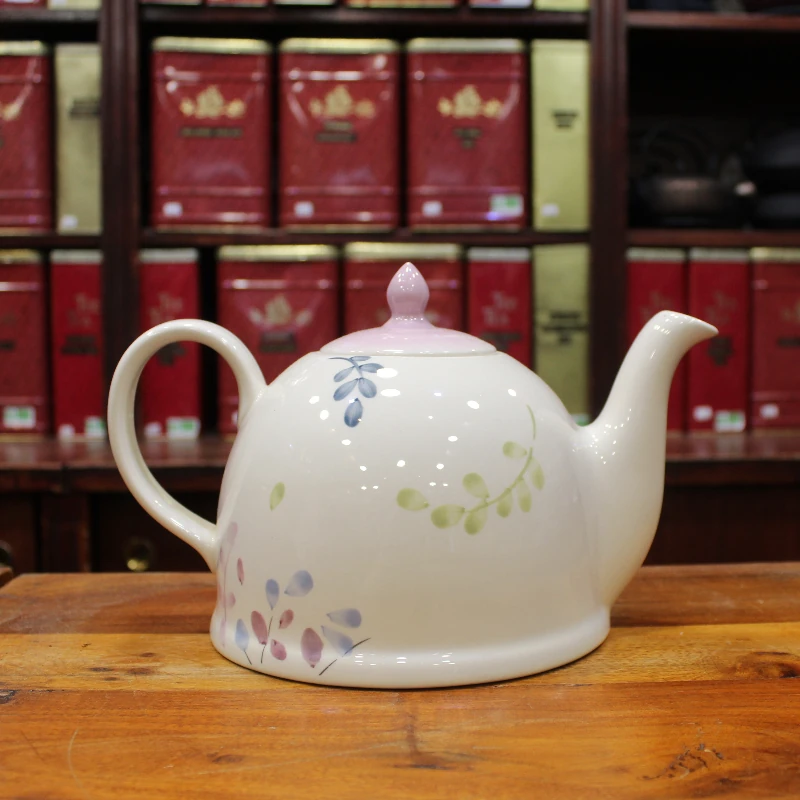 Théière Cloche Feuilles colorées 1,9l - Compagnie Anglaise des Thés