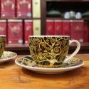 Coffret duo Mugs et Soucoupes Arbre de vie - Compagnie Anglaise des Thés