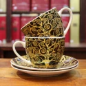Coffret duo Mugs et Soucoupes Arbre de vie - Compagnie Anglaise des Thés