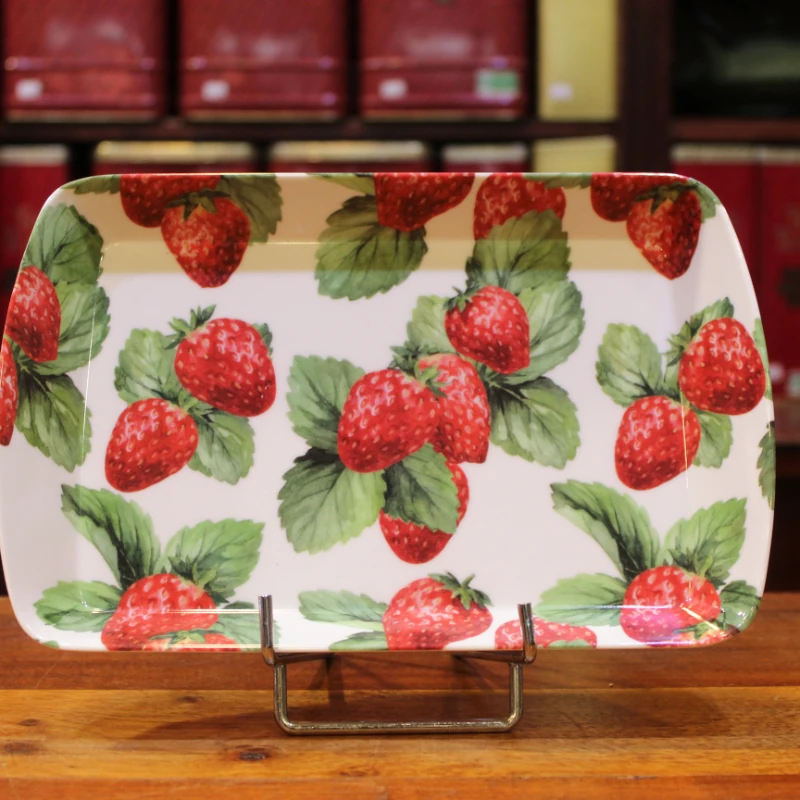 Petit Plateau Fraise - Compagnie Anglaise des Thés